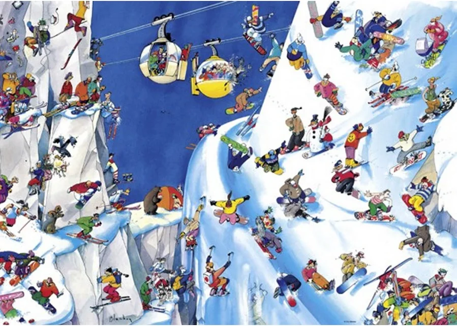 Puzzle Blachon: Snowboards