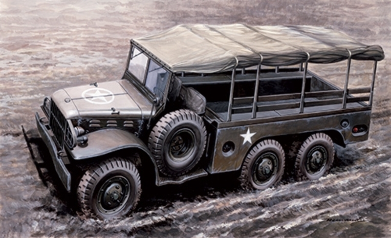 Italeri 1/35 6×6 Cargo Truck WC 62