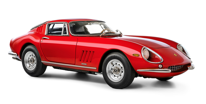 CMC 1/18 Ferrari 275 GTB/C, 1966, red