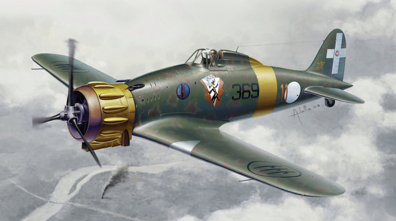 Italeri 1/48 kit MC.200 Saetta
