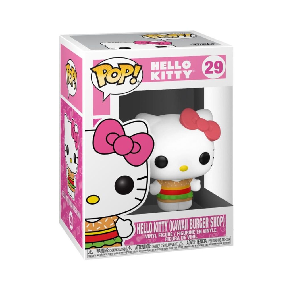 Funko Pop!: Hello Kitty - Hello Kitty (Kawaii Burger Shop) #29 Vinyl Figure
