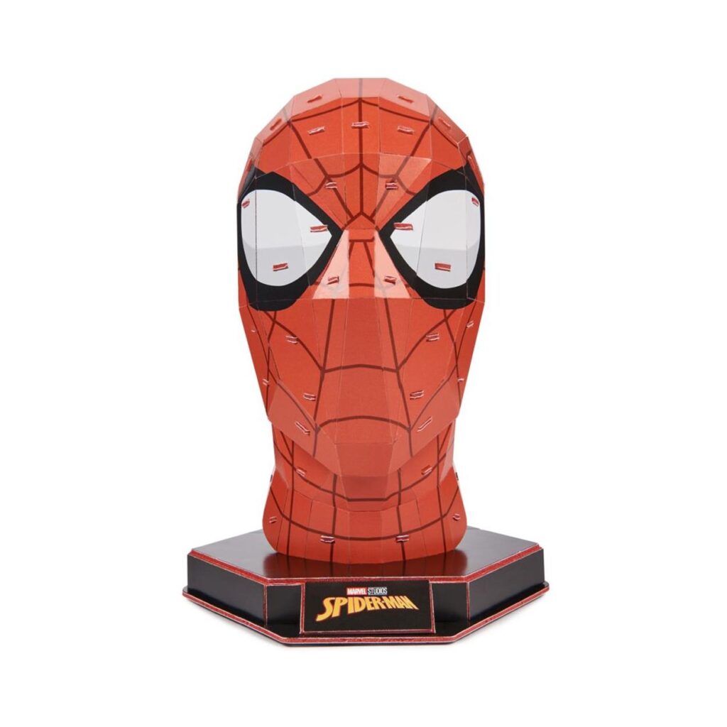 Spin Master Marvel: 4D Build - Spider-Man 3D Cardstock Puzzle Model Kit (6069842)