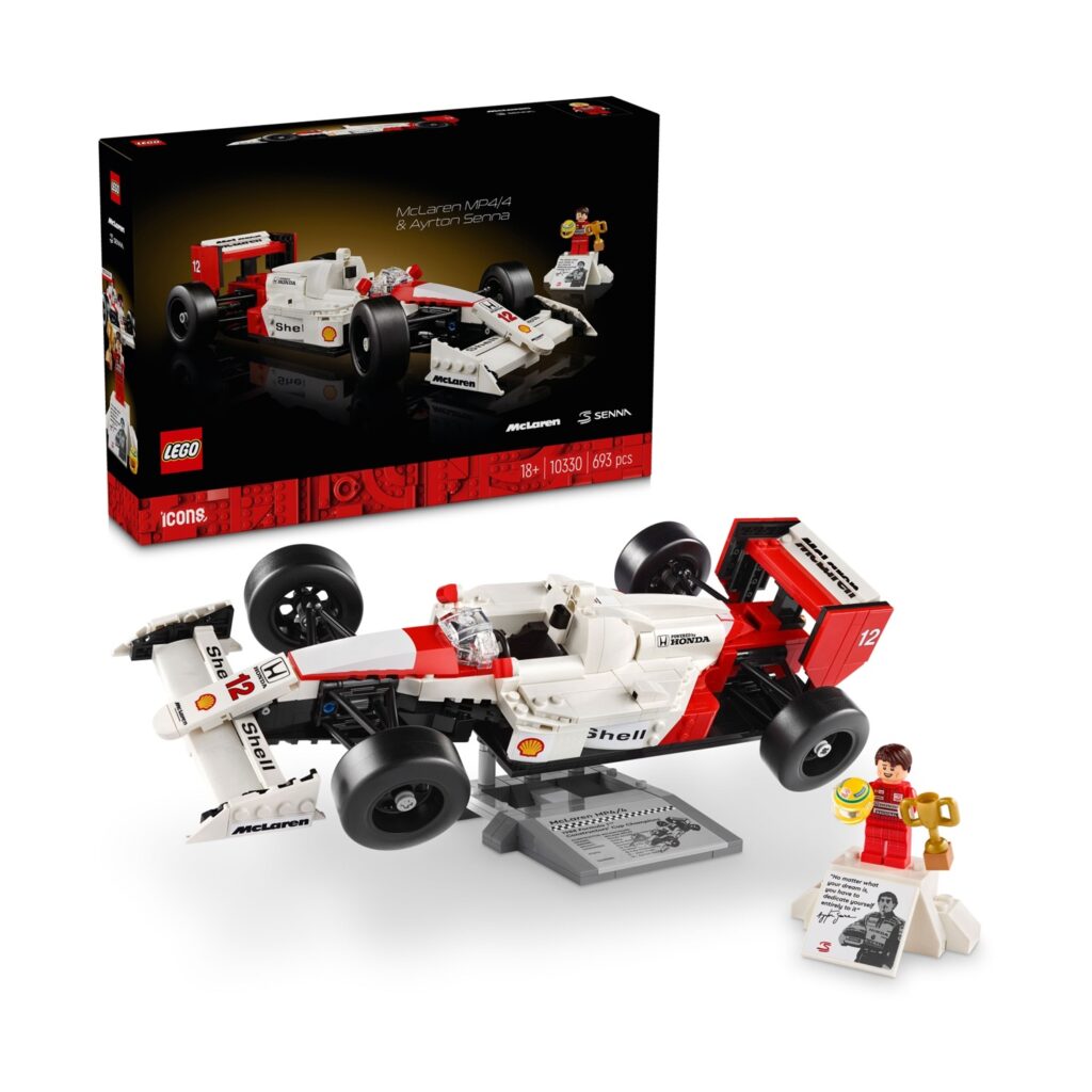LEGO Icons: McLaren MP4/4 & Ayrton Senna (10330)