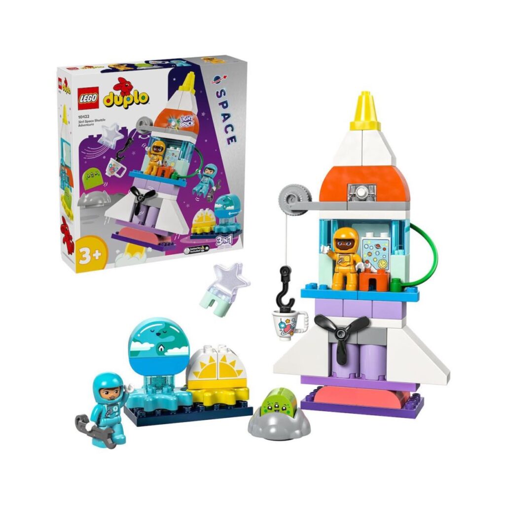 LEGO DUPLO : 3in1 Space Shuttle Adventure Toy (10422)