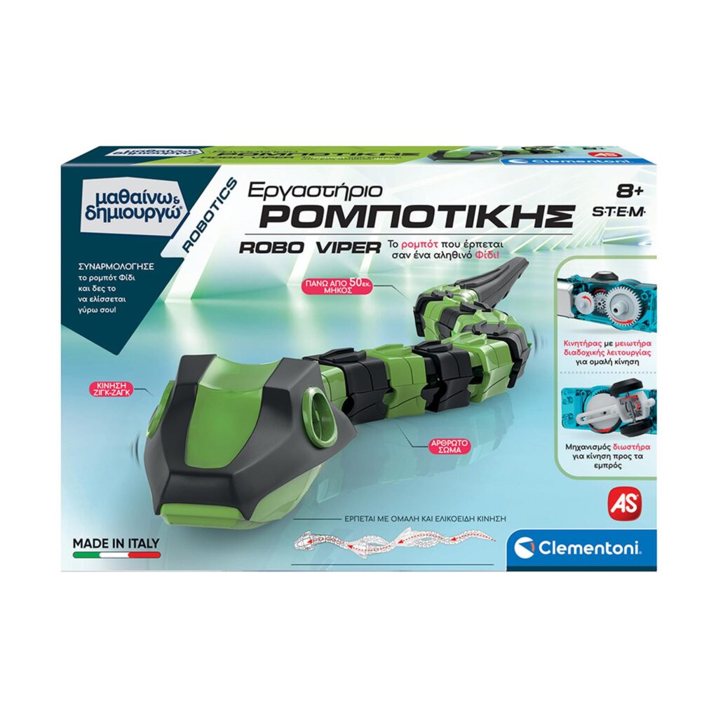 AS Clementoni: Learn & Create STEM Robotics Lab Robo Viper (1026-63655)