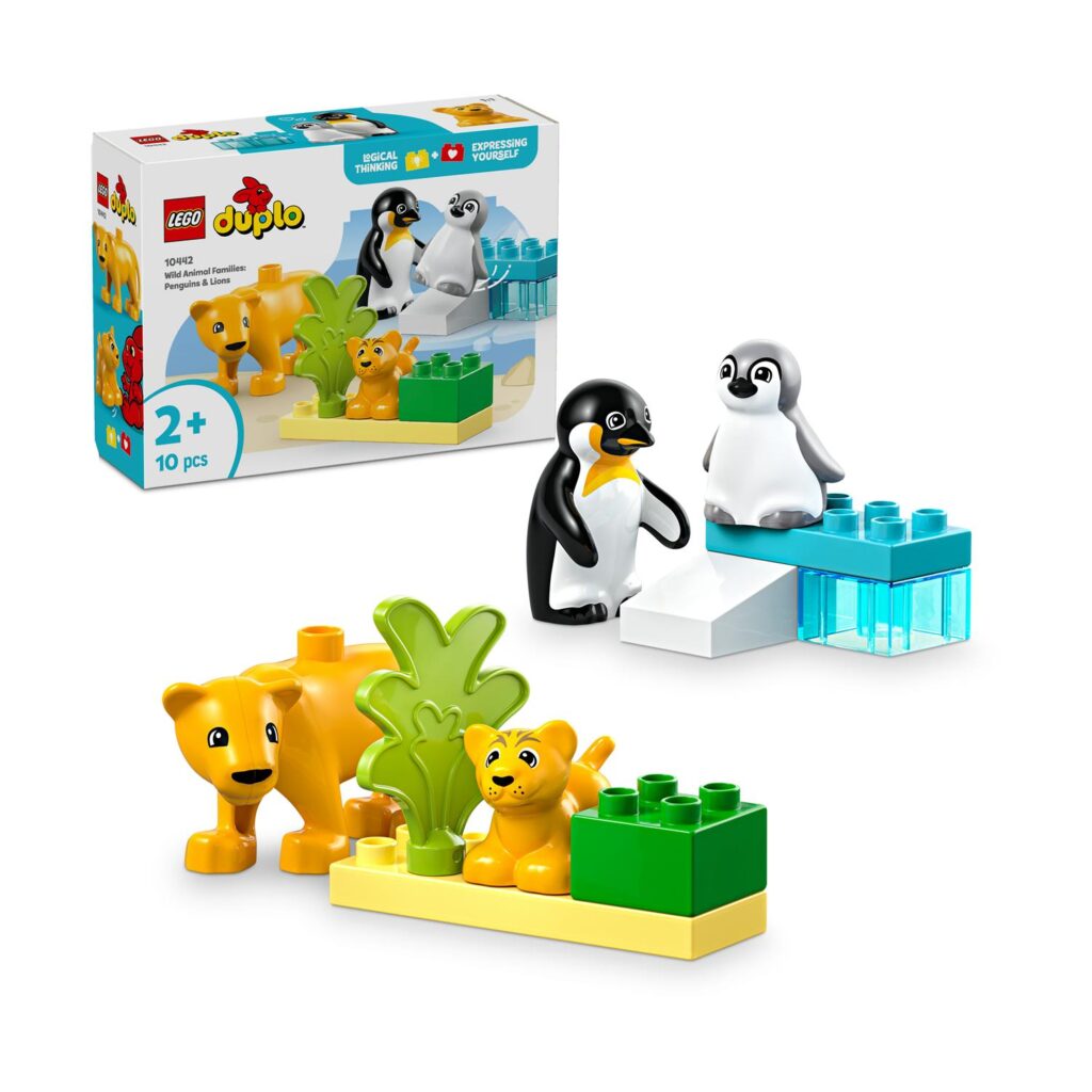 LEGO DUPLO : Wild Animal Families: Penguins & Lions (10442)
