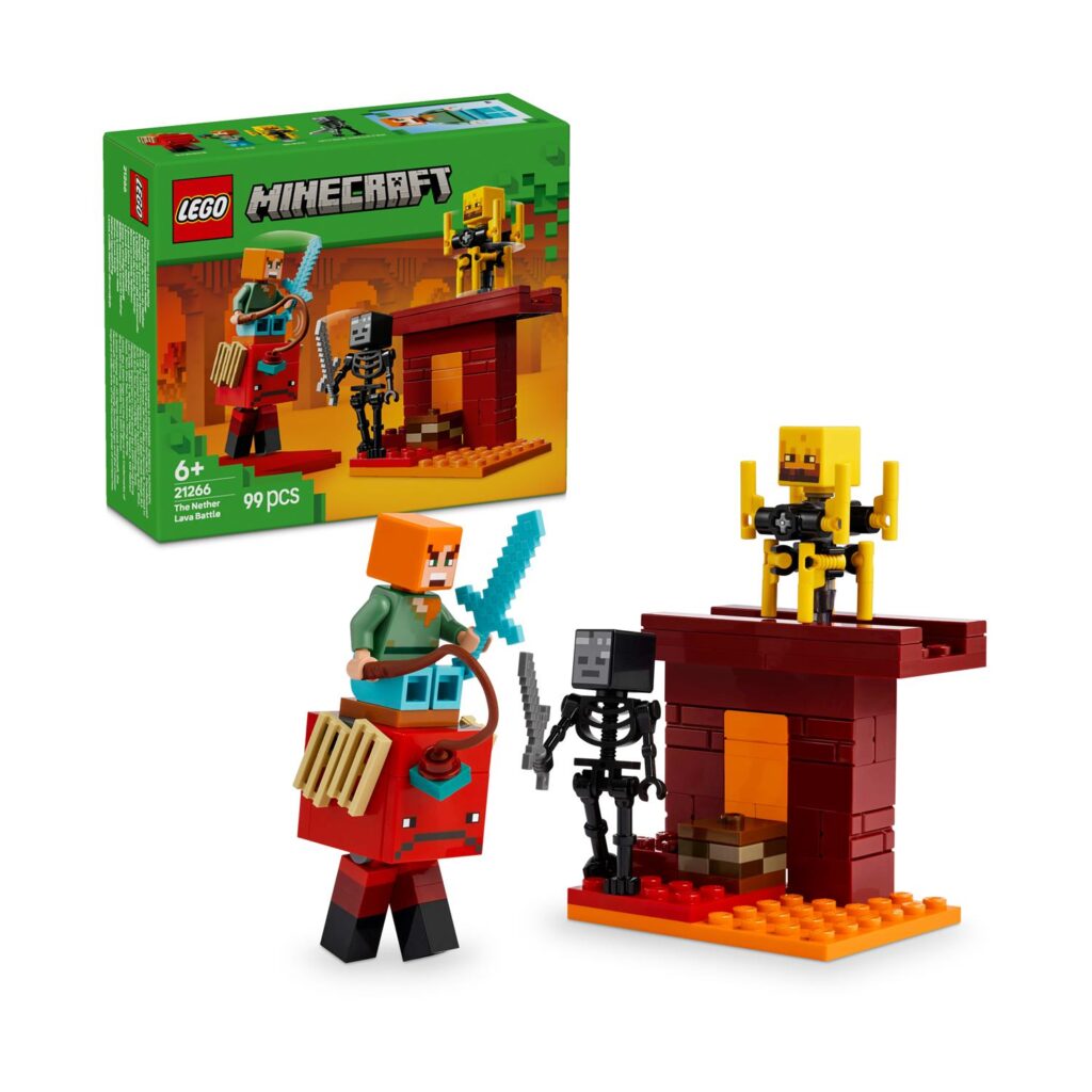 LEGO Minecraft : The Nether Lava Battle (21266)