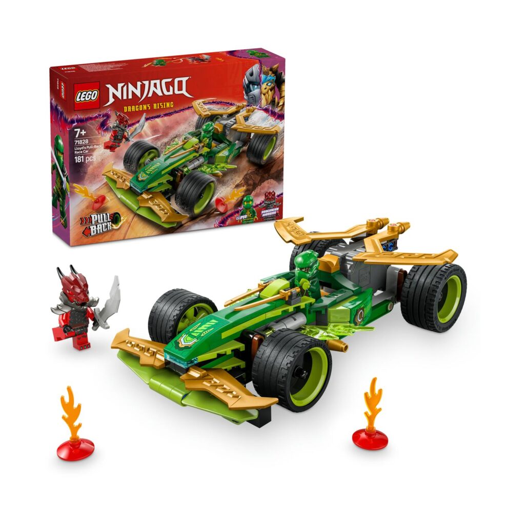 LEGO NINJAGO : Lloyd’s Pull-Back Race Car (71828)