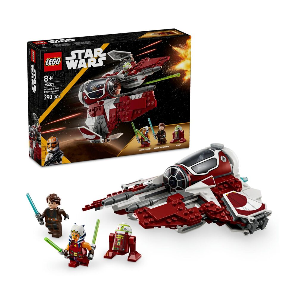 LEGO Star Wars: Ahsoka’s Jedi Interceptor (75401)