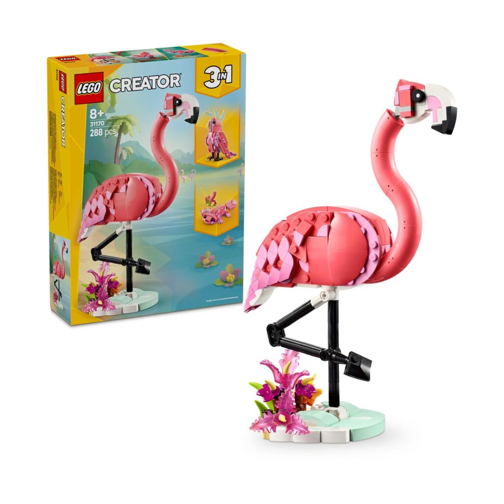LEGO Creator: Wild Animals: Pink Flamingo 3 in 1 (31170)