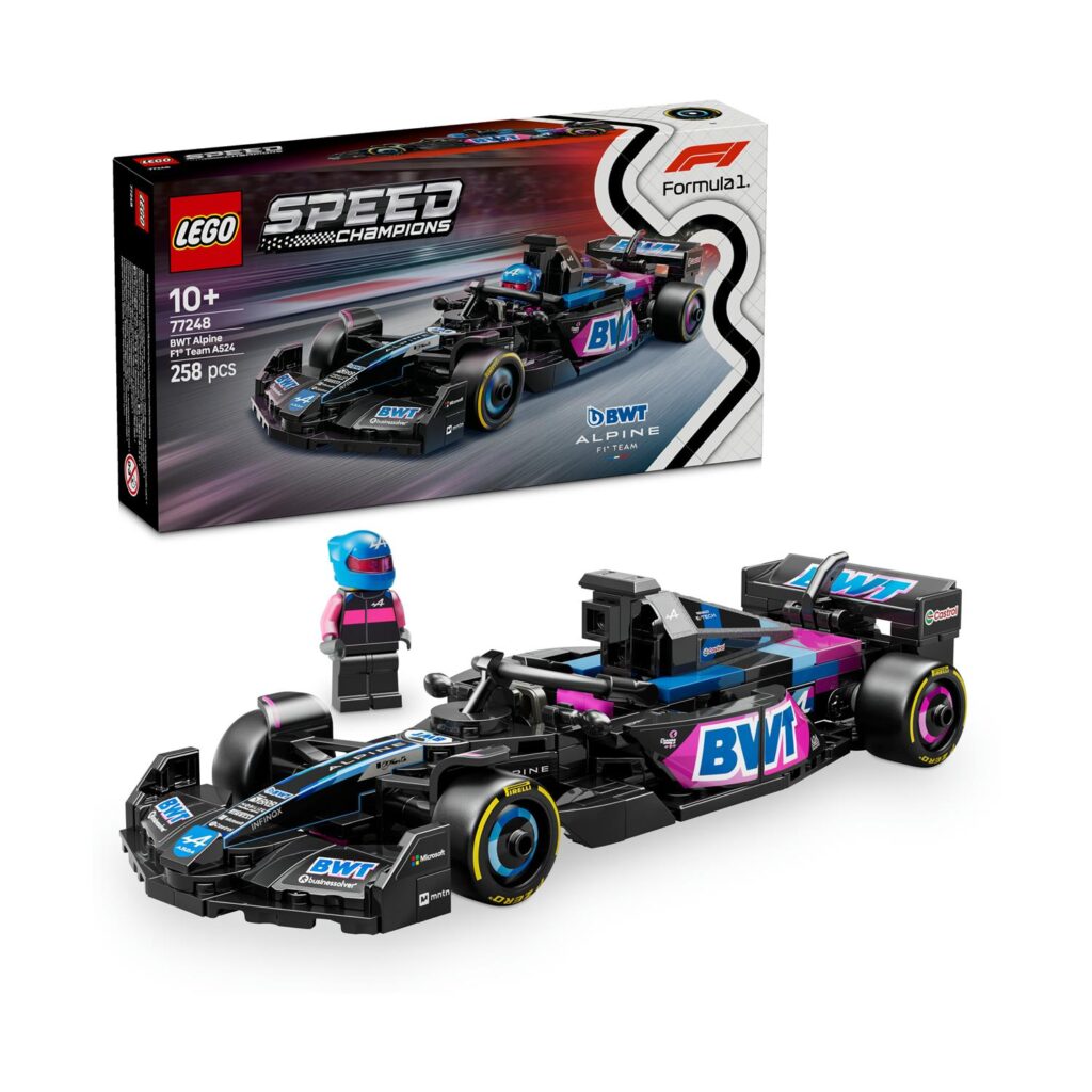 LEGO Speed Champions: Bwt Alpine F1 Team A524 Race Car (77248)
