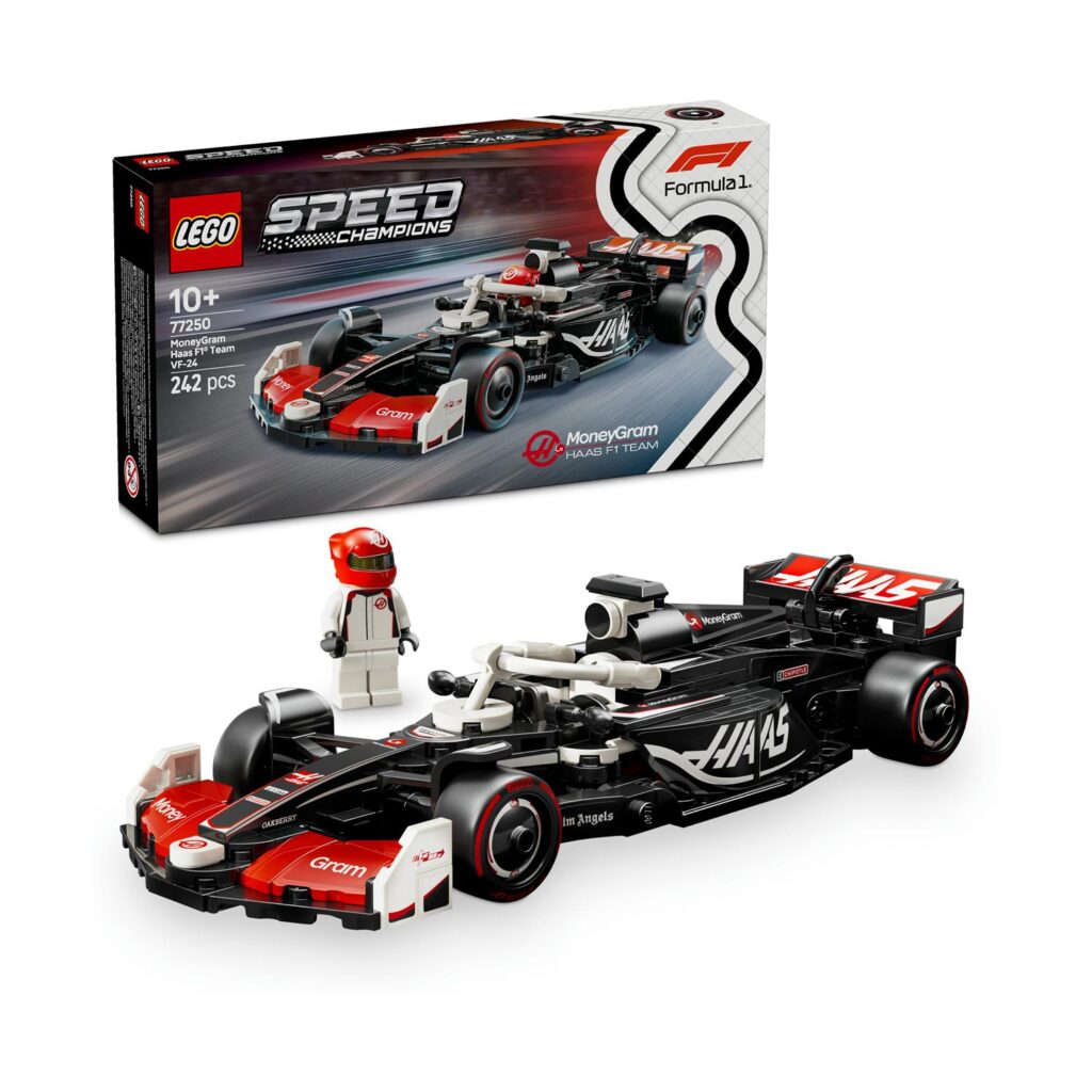 LEGO Speed Champions: Moneygram Haas F1 Team Vf-24 Race Car (77250)