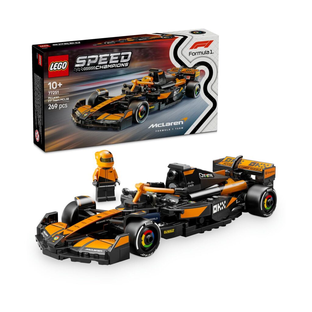 LEGO Speed Champions: Mclaren F1 Team Mcl38 Race Car (77251)