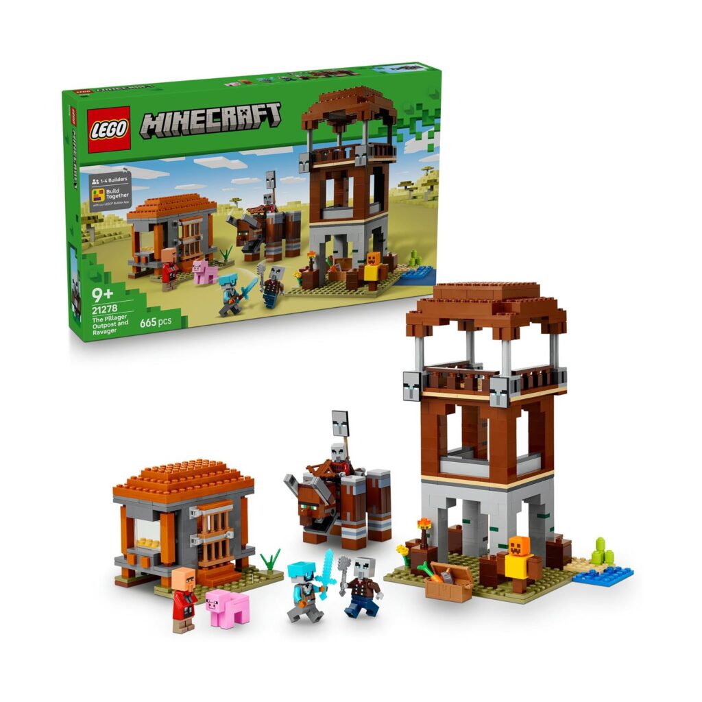 LEGO Minecraft : The Pillager Outpost and Ravager (21278)
