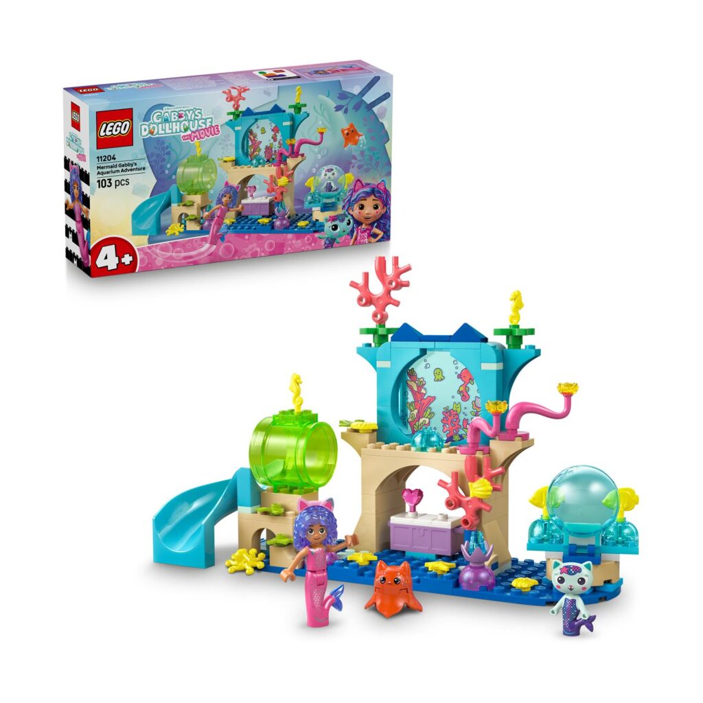 LEGO Gabby’s Dollhouse: Mermaid Gabby’s Aquarium Adventure (11204)