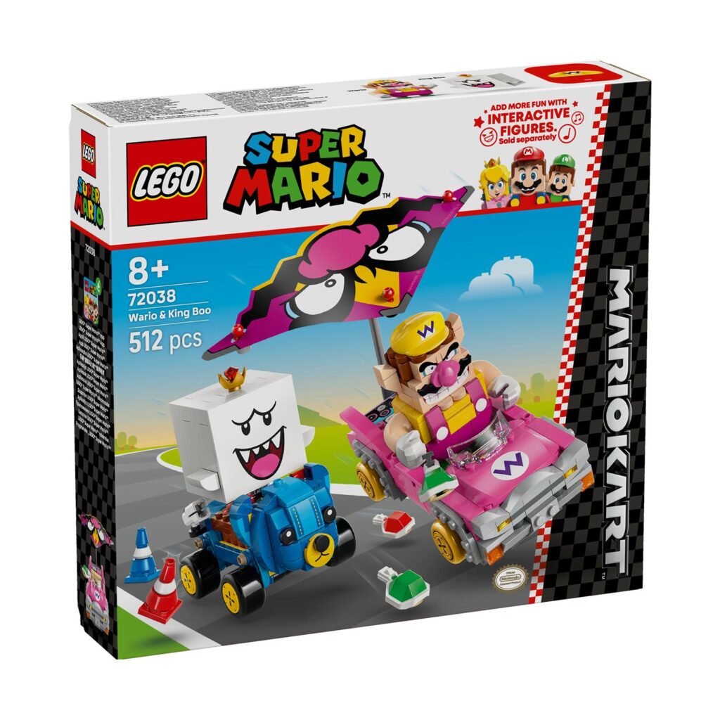 LEGO Super Mario: Mario Kart – Wario & King Boo (72038)