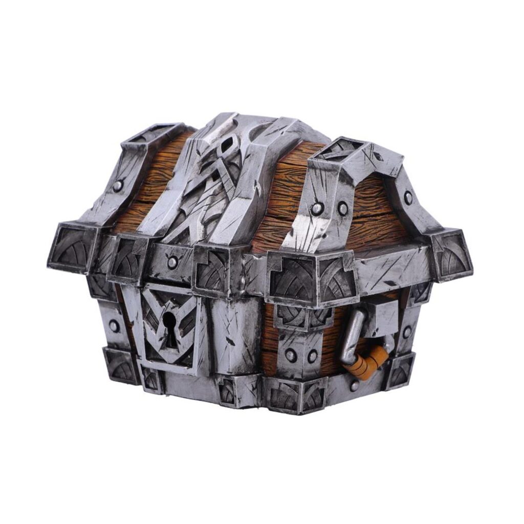 Nemesis Now: World of Warcraft - Silverbound Treasure Chest Box (13cm)