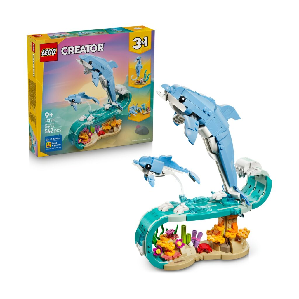 LEGO Creator: Sea Animals: Beautiful Dolphins (31385)