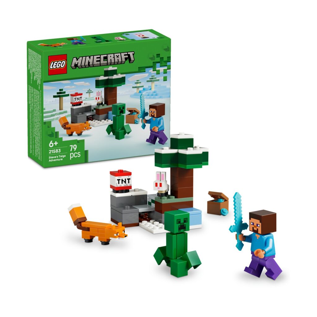 LEGO Minecraft : Steve’s Taiga Adventure (21583)