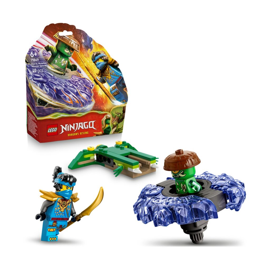LEGO NINJAGO : Nya vs. Mutation Monster Spinner (71849)