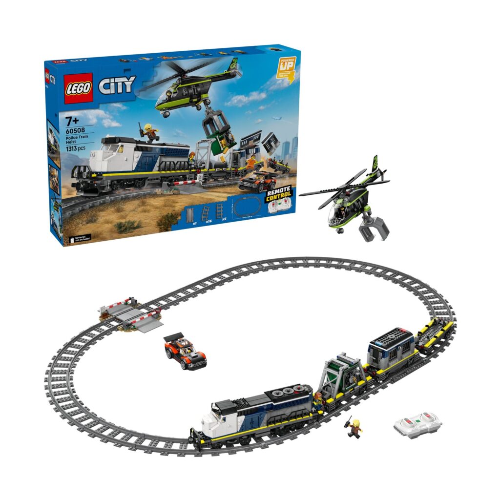 LEGO City: Police Train Heist - Toy Train Set (60508)