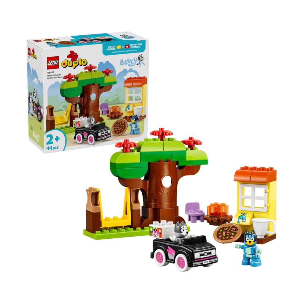 LEGO DUPLO Bluey: Pizza Girls with Muffin and Bluey (10469)