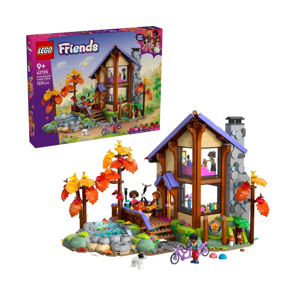 LEGO Friends: Cozy Fall Forest Cabin (42705)