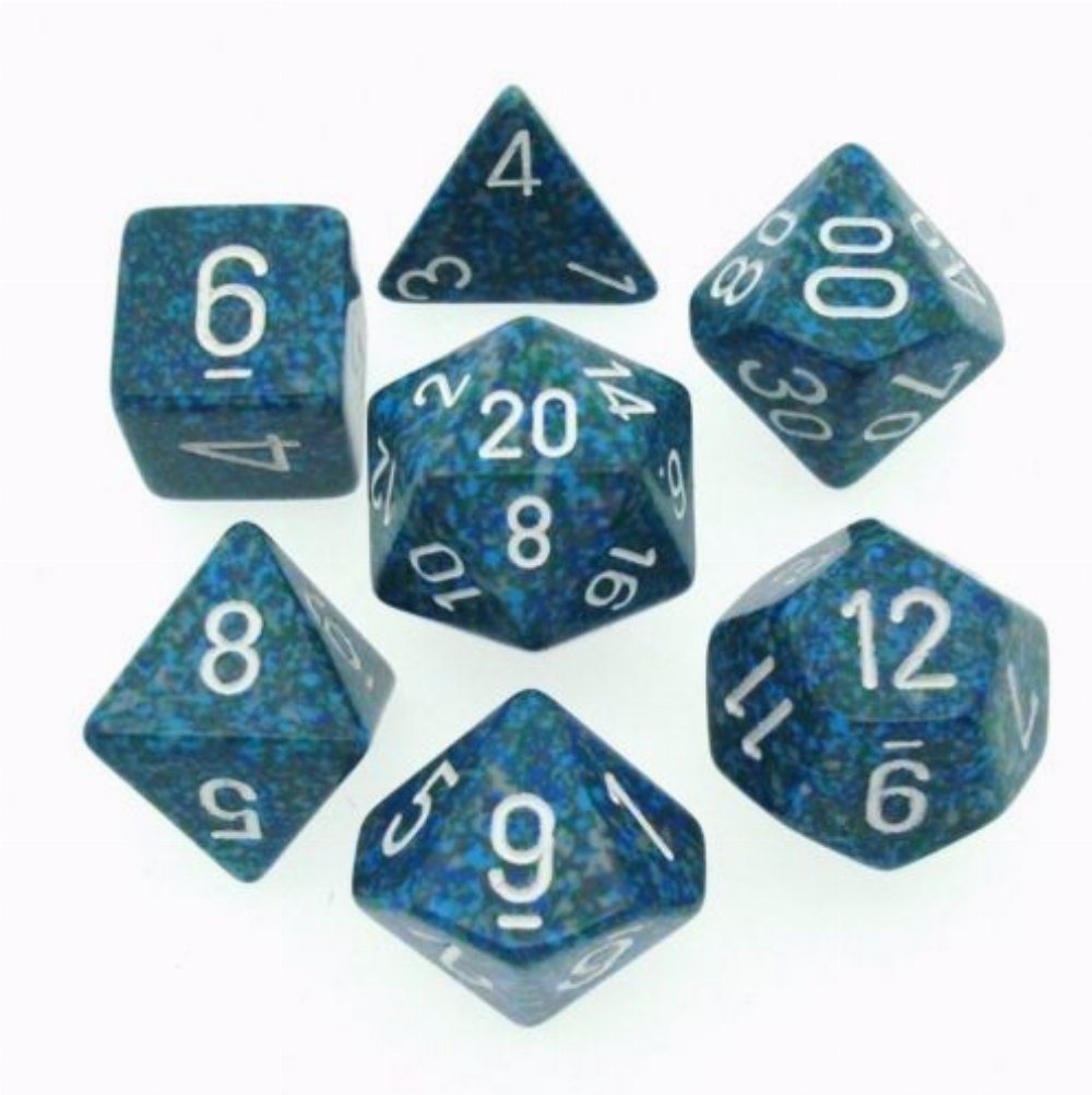 Σετ Ζάρια - 7 Dice Set Speckled Polyhedral Sea