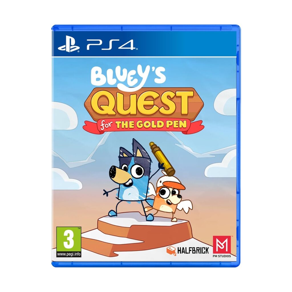 PS4 Bluey's Quest For The Gold Pen