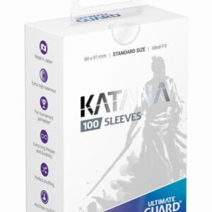 Ultimate Guard Katana Card Sleeves Standard Size 100ct - Clear