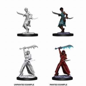 D&D Nolzur's Marvelous Miniatures - 2x Female Human Rogue