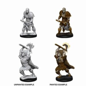 D&D Nolzur's Marvelous Miniatures - 2x Male Goliath Barbarian