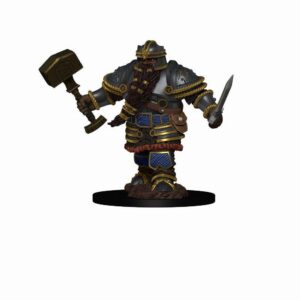 D&D Icons of the Realms Premium Miniature - Dwarf Male Fighter