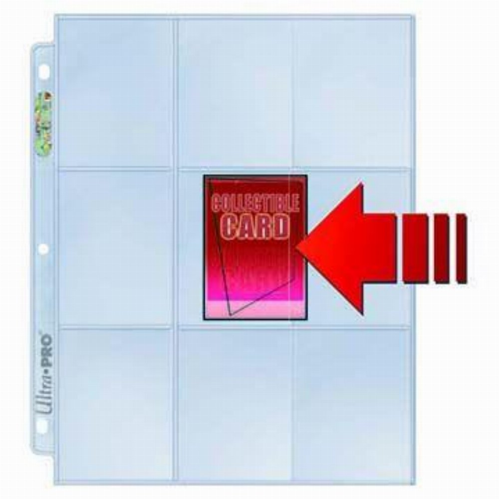 Ultra Pro 9-Pocket Pages Side-load Box (100 pages)