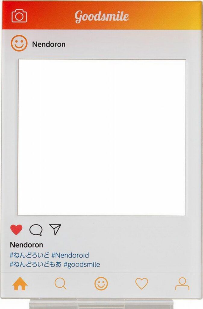 Good Smile Company - Social Media Acrylic Frame Stand for Nendoroid Action Figures