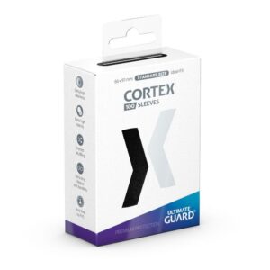 Ultimate Guard Cortex Card Sleeves Standard Size 100ct - Black