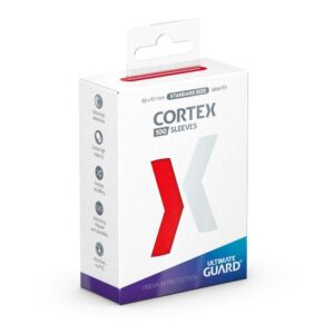 Ultimate Guard Cortex Card Sleeves Standard Size 100ct - Red