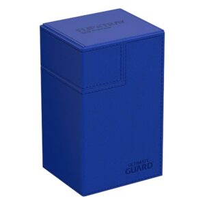 Ultimate Guard Flip 'n' Tray 80+ Deck Box - XenoSkin Blue