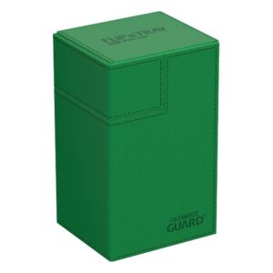 Ultimate Guard Flip 'n' Tray 80+ Deck Box - XenoSkin Green