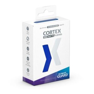 Ultimate Guard Cortex Card Sleeves Standard Size 100ct - Matte Blue