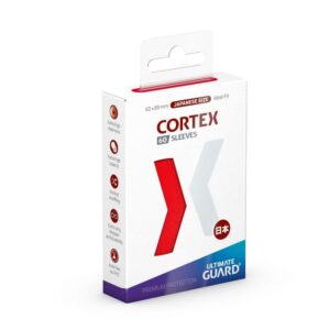 Ultimate Guard Cortex Card Sleeves Japanese Small Size 60ct - Red