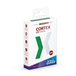Ultimate Guard Cortex Card Sleeves Japanese Small Size 60ct - Green
