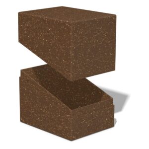 Ultimate Guard Boulder 133+ Deck Box - Brown (Return to Earth)