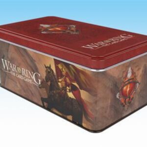War of the Ring: Card Box and Sleeves (Red Bannerman Edition)