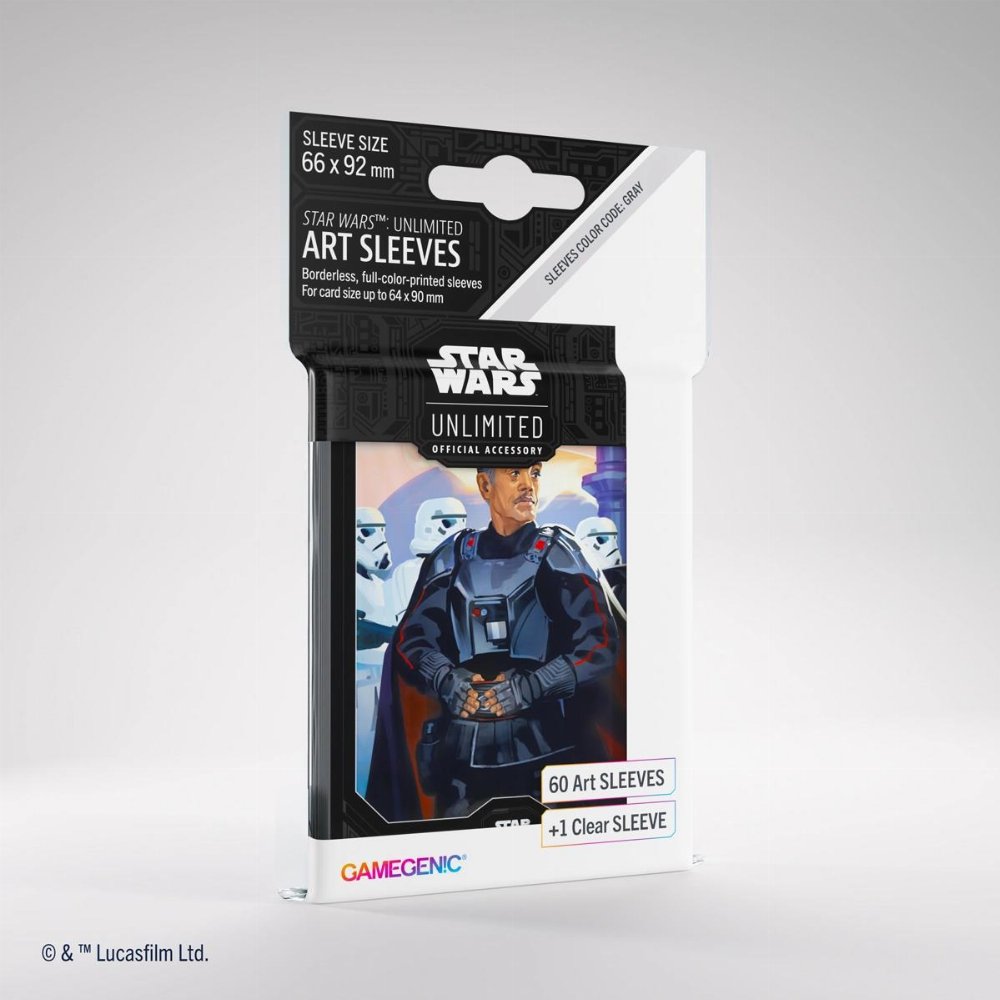 Gamegenic Card Sleeves Standard Size - Star Wars Unlimited: Moff Gideon