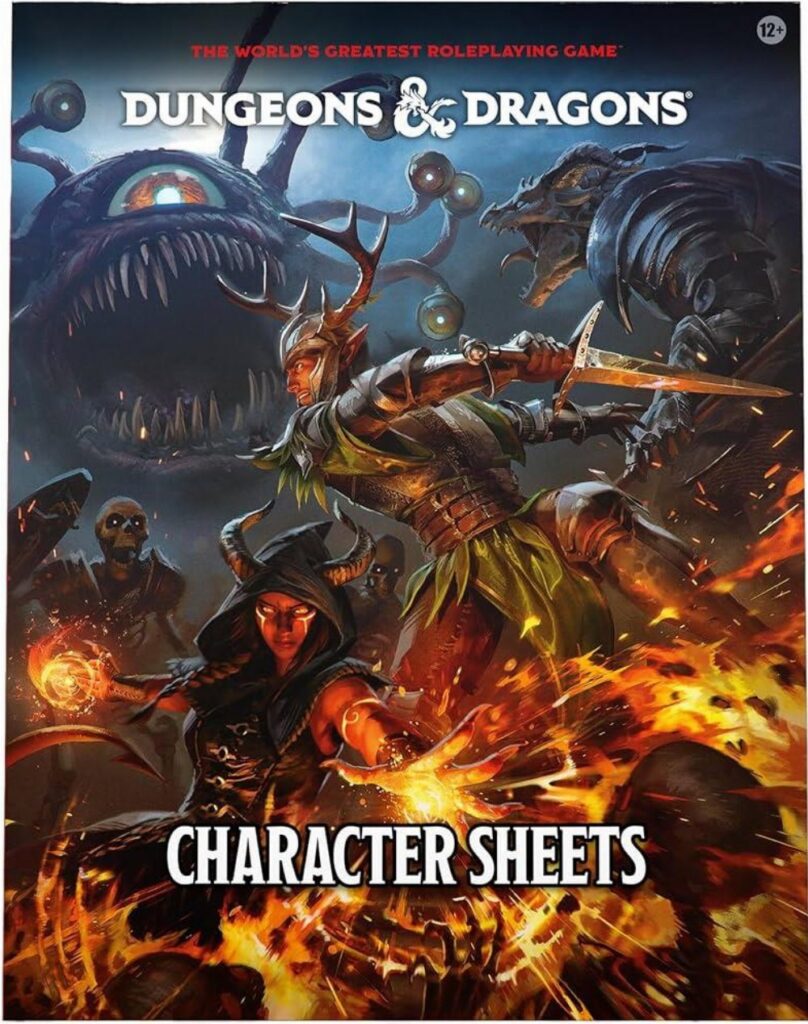 Dungeons & Dragons 5th Edition - Character Sheets 2024