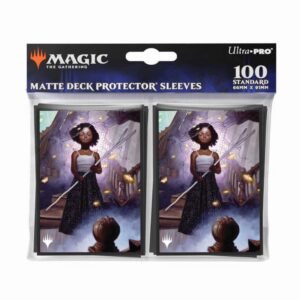 Ultra Pro Card Sleeves Standard Size 100ct - Duskmourn: Animatou, Veil Piercer