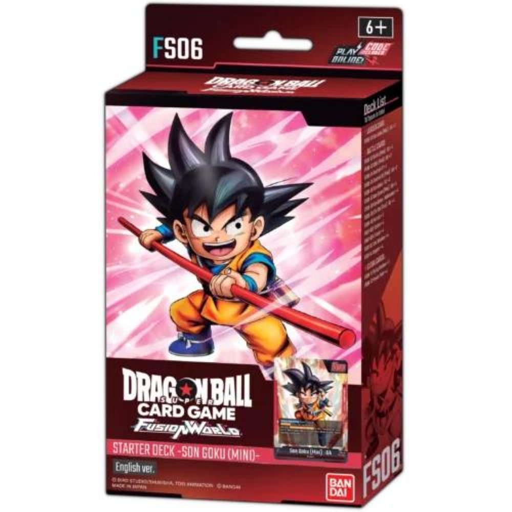 Dragon Ball Super Card Game - FS06 Fusion World Starter Deck: Son Goku (Mini)