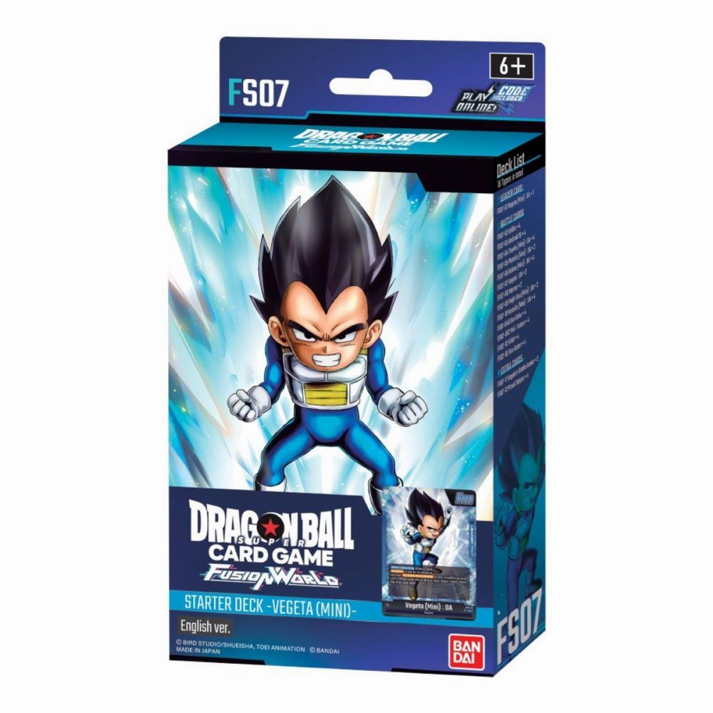 Dragon Ball Super Card Game - FS07 Fusion World Starter Deck: Vegeta (Mini)