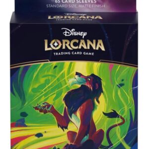 Ravensburger Card Sleeves Standard Size 65ct - Lorcana: Scar
